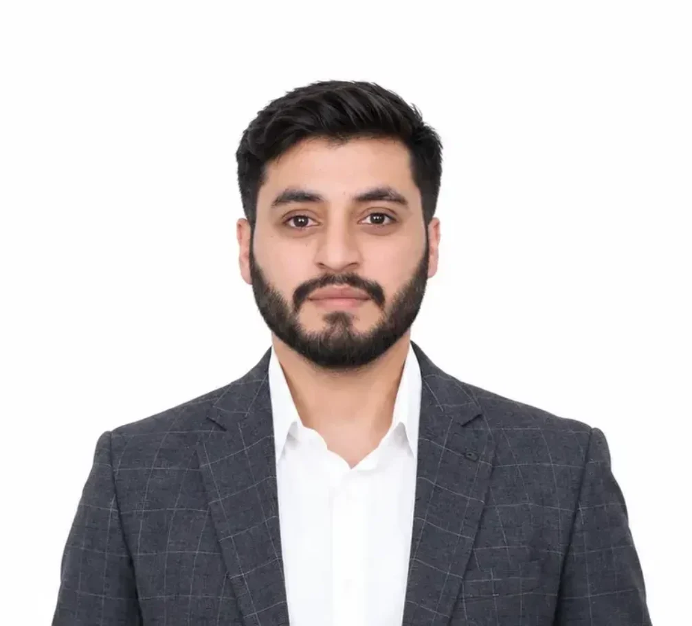 Professional Portrait in a Charcoal Suit